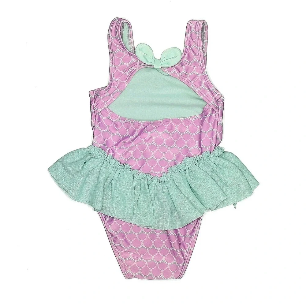 Colorful Mermaid One Piece Swimsuit